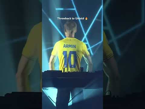 Throwback to Armin playing Sonic Samba at Untold 🫶