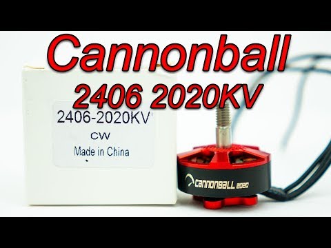Cannonball 2406 2020KV 6S Motor Review - UCPe9bqaT3KfIxabQ1Baw4kw