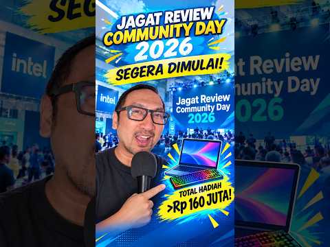 GILA! Belum sampai 24 jam, yang daftar JagatReview Community Day 2026 sudah ratusan!
