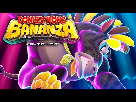 ゼブラ～！新しい変身を手に入れたドンキー！『ドンキーコング バナンザ』を実況プレイ#19