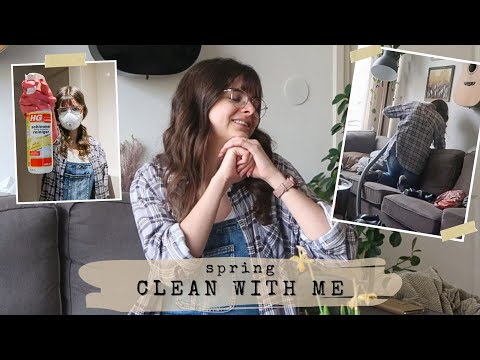 Video: Spring Clean With Me 🏡 Cleaning Motivation