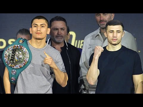 Vergil Ortiz Jr vs Israil Madrimov • Full Weigh in & Face Off Video