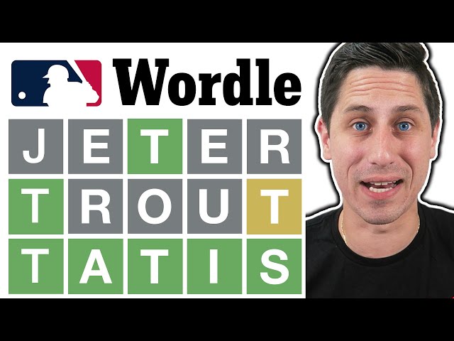 Wendle Baseball Wordle