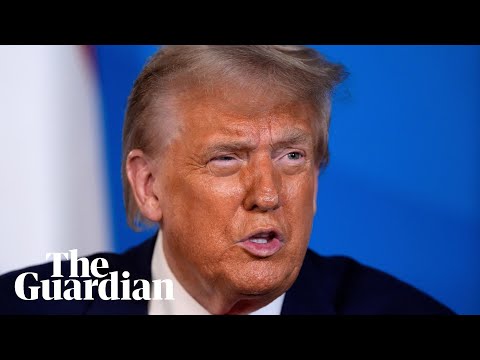 Donald Trump holds press conference after Nato summit – watch live
