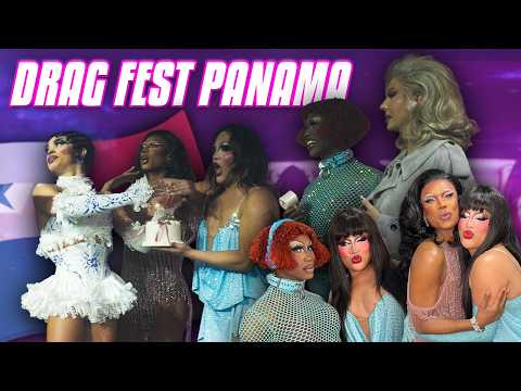 DRAG FEST PANAMA VLOG | Morphine Love Dion