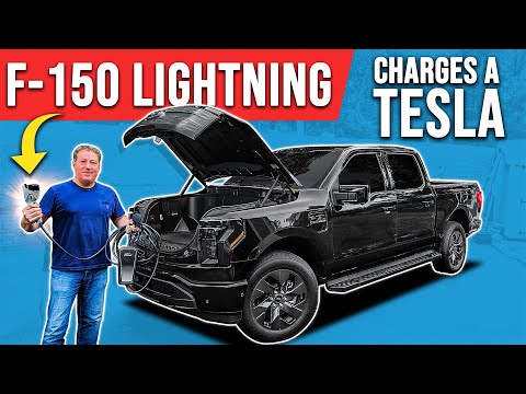 How To Use a Ford F-150 Lightning To Charge A Tesla (Or Any EV)