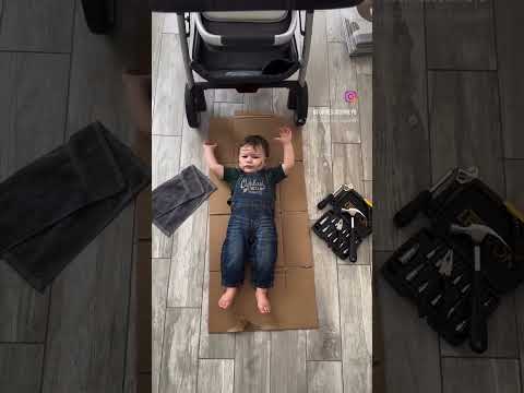 It’s time to play with daddy’s tools 🧰 #familyofthree #miami #babyboy #9months #familyfun