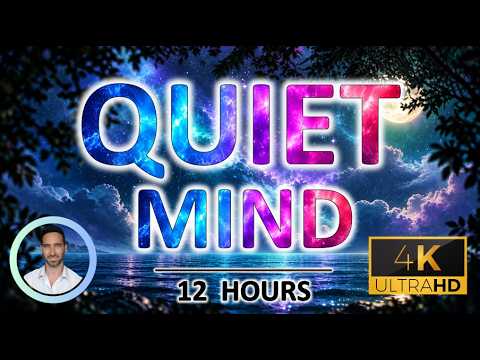 Quiet Mind | A Deep Sleep Soundscape for an Overstimulated Brain | Anxiety Relief | 12 Hours