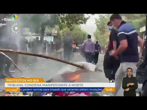 Protestos no Irã: tribunal condena manifestante à morte