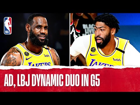 LeBron & AD Combine For 79 PTS In Game 5 Win! | NBA Playoffs