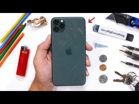 iPhone 11 Pro Max Durability Test - Back Glass Scratches? - UCWFKCr40YwOZQx8FHU_ZqqQ