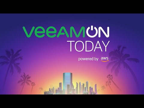 VeeamON Today powered by AWS