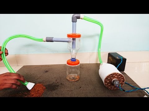 How to Make Cyclone Dust Collector for Vacuum Cleaner at home - UCwlJ2NJqX-_WG8rg6EjGSgA