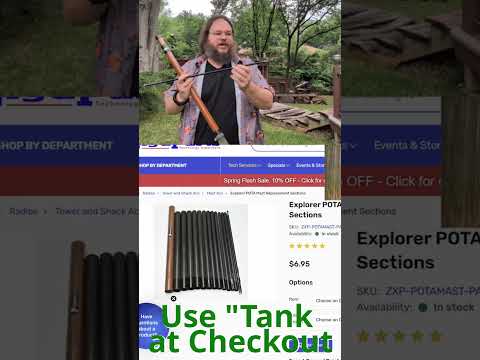 I Broke My POTA 33 Carbon Fiber MAST I Broke My POTA 33 Carbon Fiber MAST