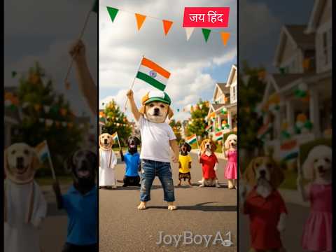 📢 wait for and !😱  baby dog 15 August celebration #shorts#ytshort #youtubeshorts #ai #cartoonshorts