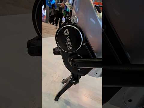 The Most Compact Folding E-bike at CES2024 by Yadea #shorts #yadea #ces2024 #ebike #electric