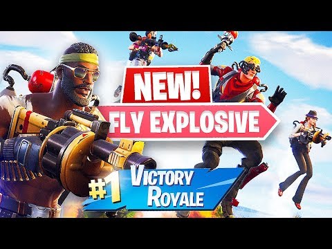 Jetpacks and Guided Missile!! New *FLY EXPLOSIVES* Gameplay!! (Fortnite Battle Royale) - UC2wKfjlioOCLP4xQMOWNcgg