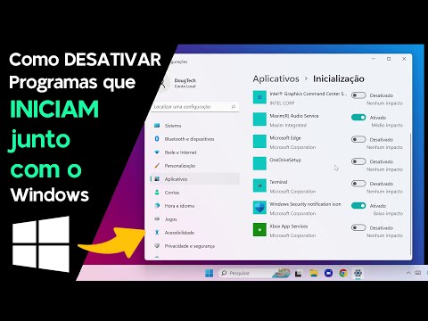 Como DESATIVAR Programas que INICIAM junto com o Windows