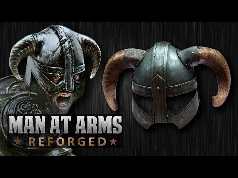 Dragonborn's Iron Helmet (Skyrim) - MAN AT ARMS: REFORGED - UCNKcMBYP_-18FLgk4BYGtfw