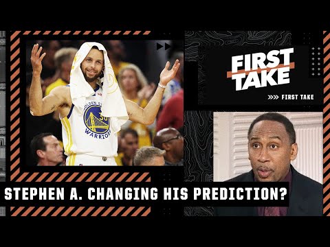 Is Stephen A. changing up his NBA Finals prediction ⁉️ | First Take video clip