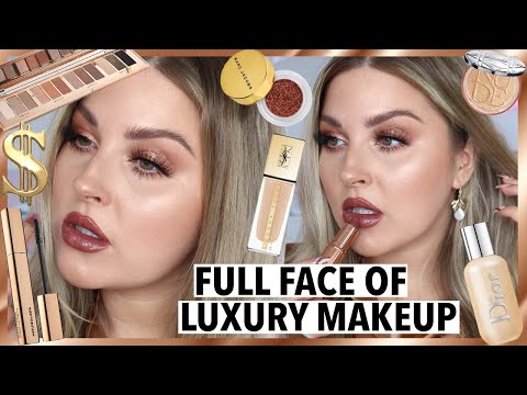 Full Face of Luxury Makeup 💰 14 MAKEUP TUTORIAL wow expensive