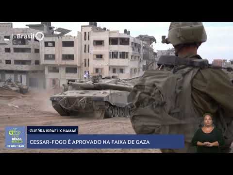 Aprovado cessar-fogo temporário na Faixa de Gaza
