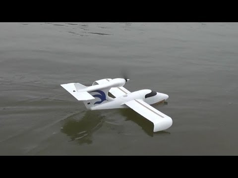 RC Seawind Float Plane - Beautiful Maiden Flight off river - UCsFctXdFnbeoKpLefdEloEQ