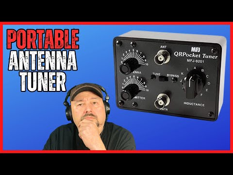 Manual Antennas Tuners for Ham Radio:  MFJ-9201 QRP Tuner