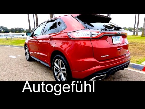 2016 Ford Edge Sport Exterior Interior Driving shots & Assistances Systems - Autogefühl - UCG0__4AhnoCWRH7TPO0PQyg