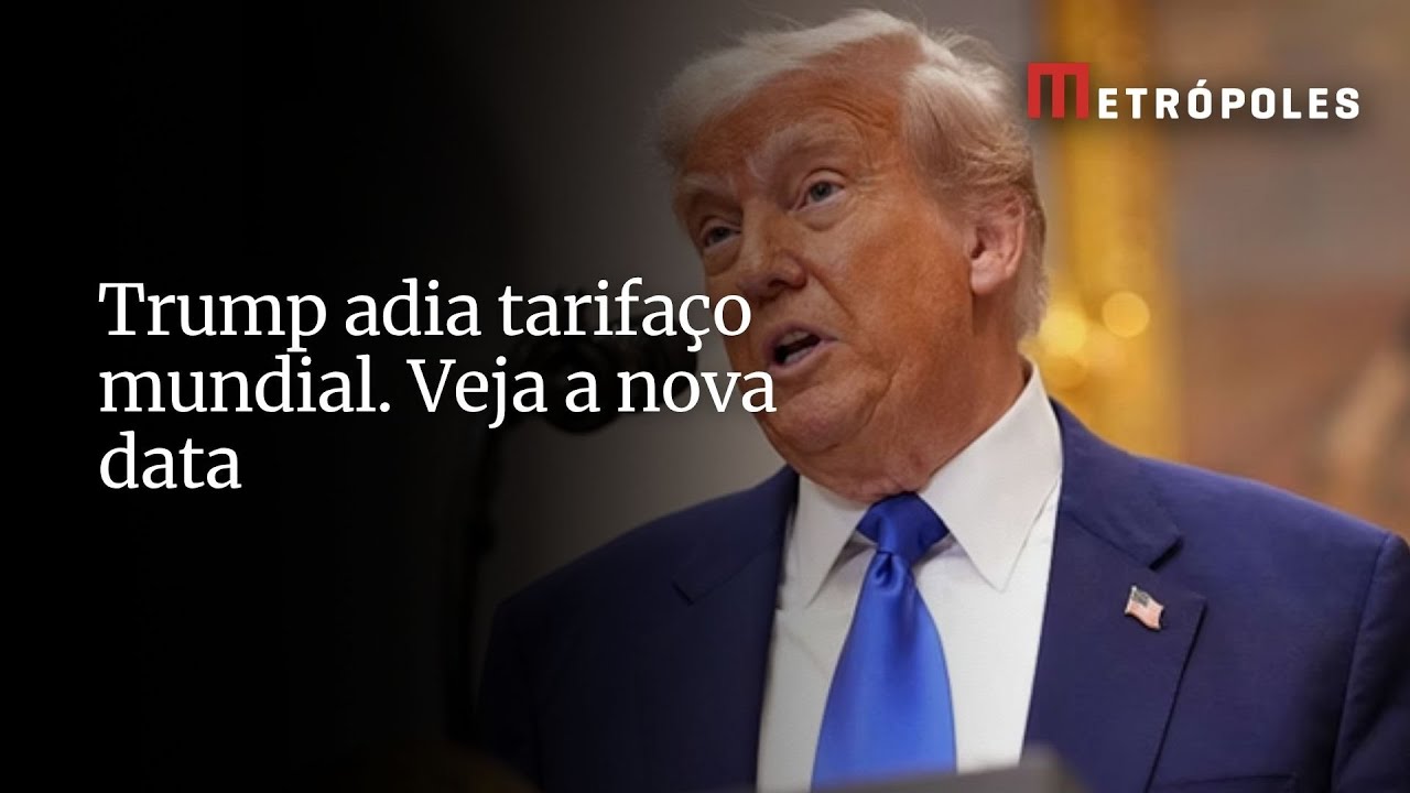Trump adia tarifaço mundial Veja a nova data