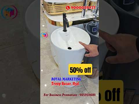 50% on pedestal Basins | #basins #pedestalbasin #homeandtradeneeds #interior