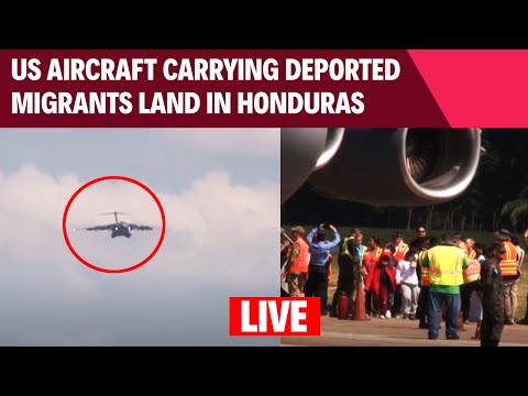 US Immigration | Donald Trump | US Aircraft Carrying Deported Migrants Land In Honduras | US News