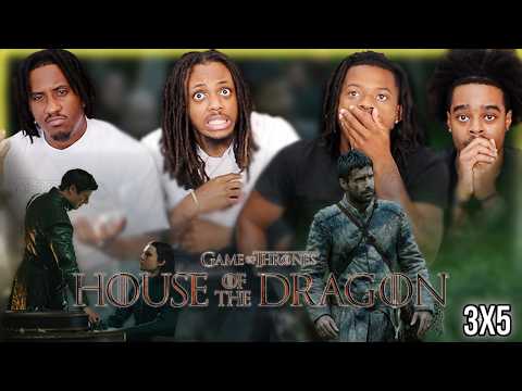 GOLD BLOOD SPILLED ALL OVER | HOUSE OF THE DRAGONS "UNBOWED AND UNBENT" | 3X5 GROUP REACTION