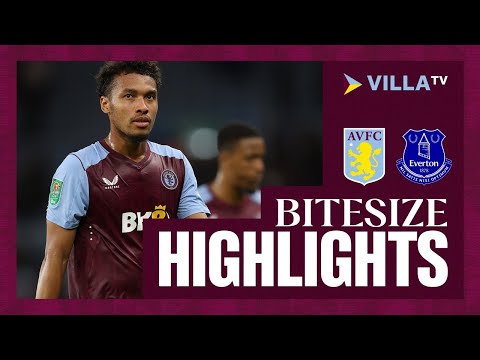 CARABAO CUP HIGHLIGHTS | Aston Villa 1-2 Everton