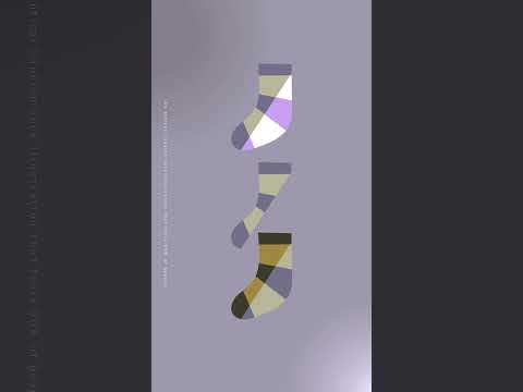 9割がだまされる不思議な靴下 / 概要欄でタネあかし