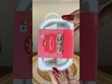 Kaju Katli #unboxing #haldiram #blinkit #shorts