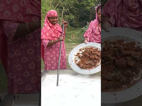 Preparing Winter Delicacy Pitha at village #aroundmebd #food #dessert #pitha #youtubevillage
