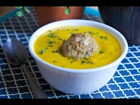 Roasted Butternut Squash Soup Recipe w/ Chicken Meatballs - UCubwl8dqXbXc-rYE8MOSUnQ