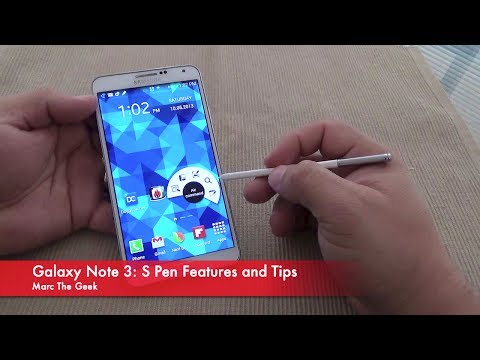 Samsung Galaxy Note 3: S Pen Features and Tips - UCbFOdwZujd9QCqNwiGrc8nQ