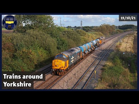*Class 37s on RHTT* Trains around Yorkshire | 15/10/21