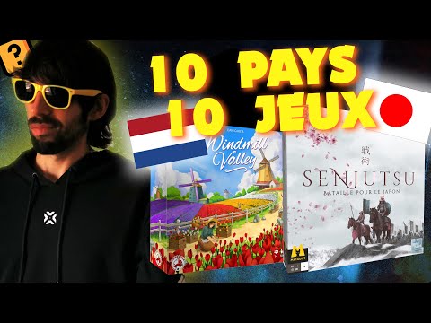 10 PAYS 10 JEUX SOLO 10 VOYAGES