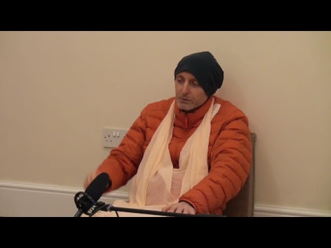 Noon program with Sripad Bharati Maharaj