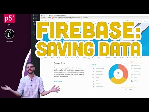 9.2: Firebase: Saving Data - Programming with Text - UCvjgXvBlbQiydffZU7m1_aw