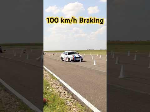 Emergency Braking at 100 km/h - BMW 2 Series