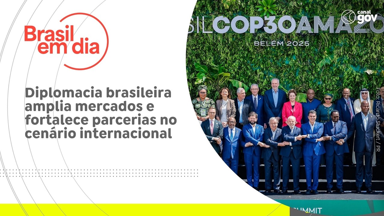 Diplomacia brasileira amplia mercados e fortalece parcerias no cenário internacional