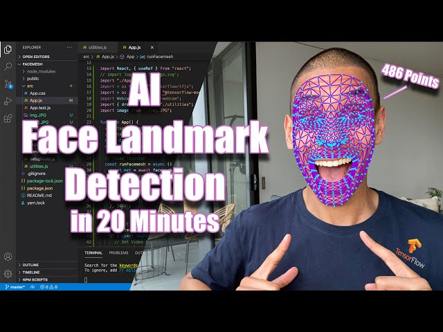 How to Use TensorFlow Models for Face Landmark Detection