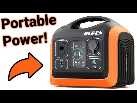 Oupes 600W Portable Power Station / Battery Backup Power Supply