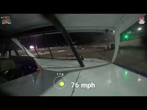 #4W Tyler Wolff - USRA Modified - 1-14-2024 Vado Speedway Park - In Car Camera - dirt track racing video image