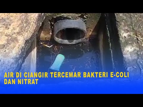 AIR DI CIANGIR TERCEMAR BAKTERI E-COLI DAN NITRAT