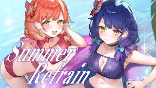 【歌ってみた】Summer Refrain／南国育ち【ハルルナ】